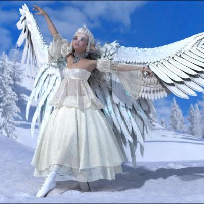 Ange d'hiver
